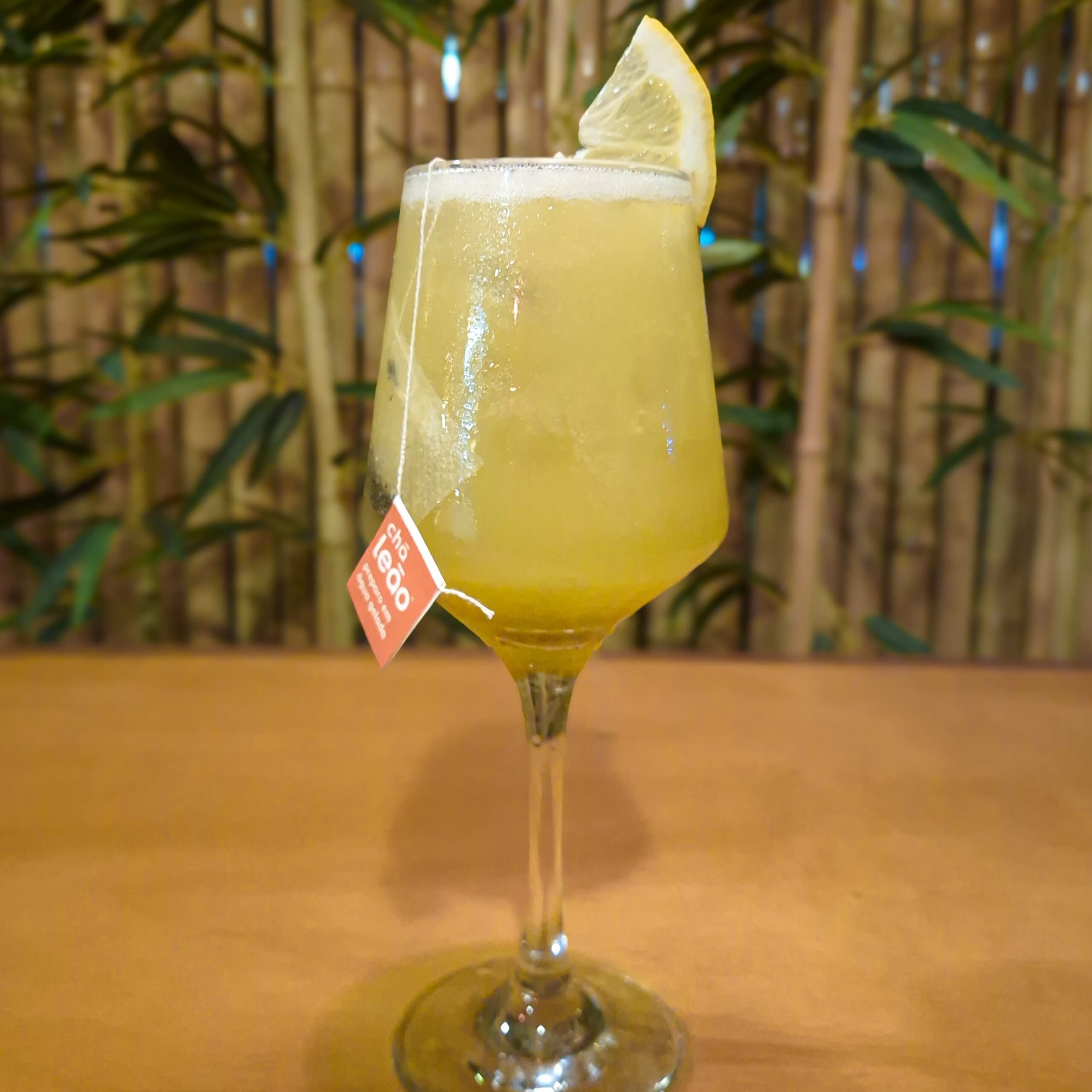 Green-tea Peach Matcha
