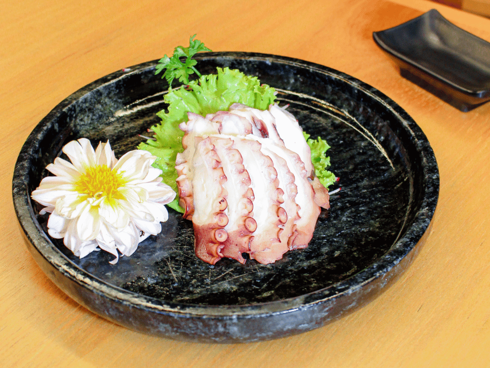 SASHIMI DE POLVO 10 PEÇAS