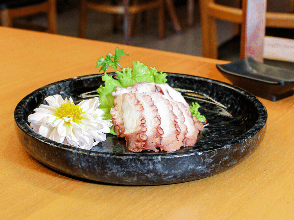 SASHIMI DE POLVO 5 PEÇAS
