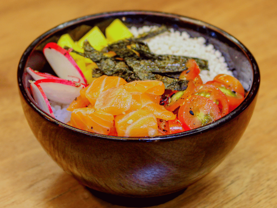 Poke de Salmão 